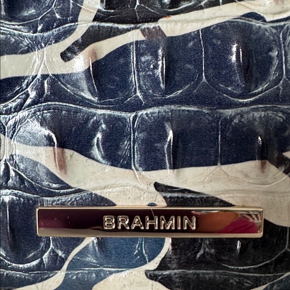 Brahmin NWT Lane Extravaganza Melbourne Crossbody Genuine Leather & Dust Bag - Picture 4 of 10
